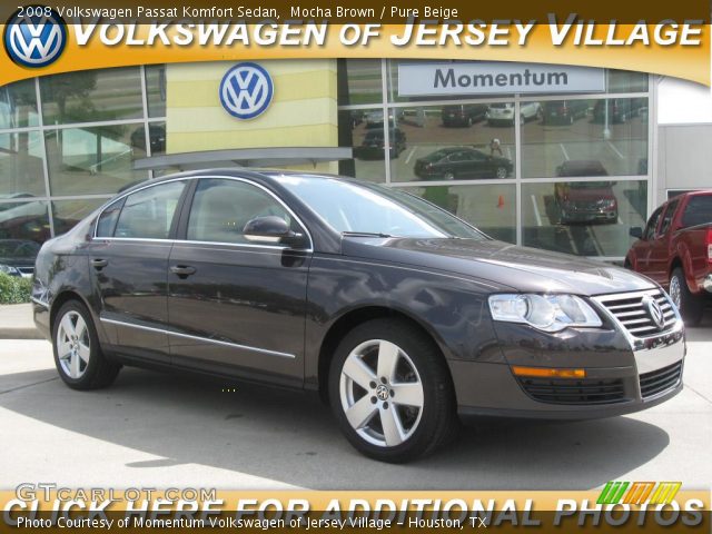 2008 Volkswagen Passat Komfort Sedan in Mocha Brown