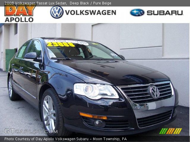 2008 Volkswagen Passat Lux Sedan in Deep Black