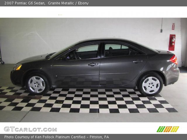 2007 Pontiac G6 Sedan in Granite Metallic