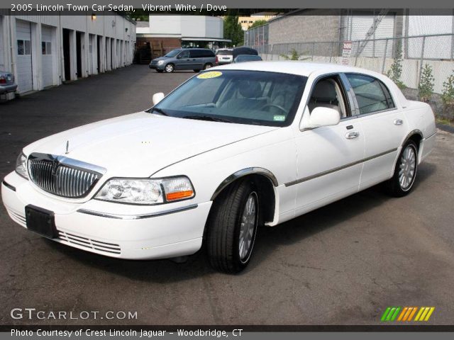 2005 Lincoln Town Car Sedan in Vibrant White