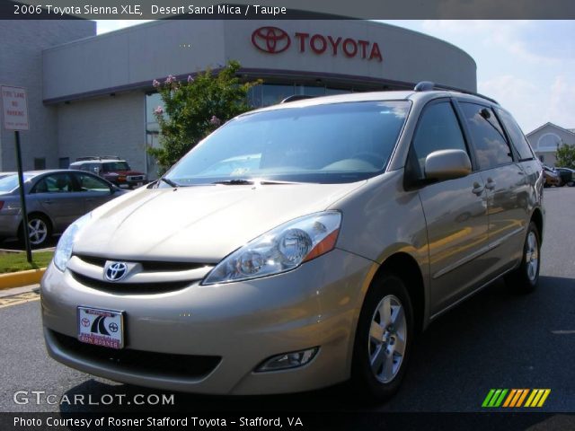 2006 Toyota Sienna XLE in Desert Sand Mica