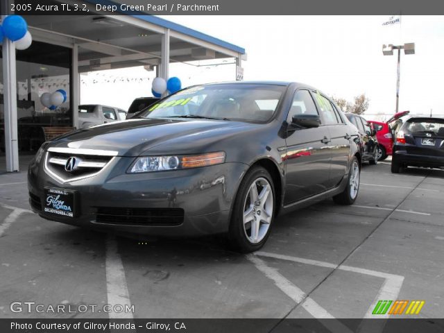 2005 Acura TL 3.2 in Deep Green Pearl