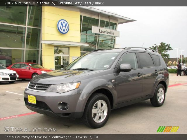2007 Mitsubishi Outlander LS in Graphite Gray Pearl