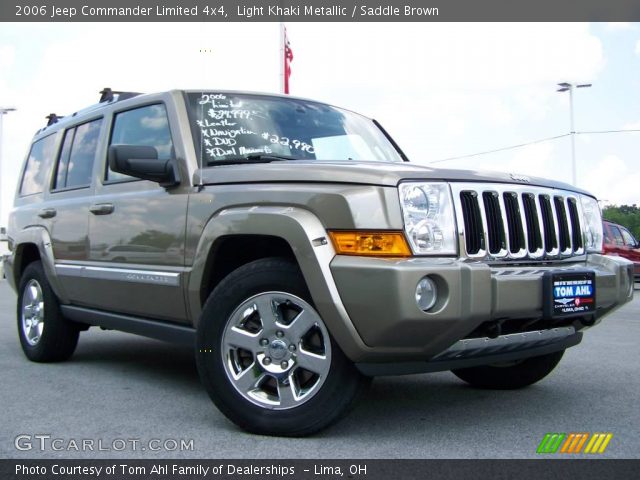 2006 Jeep Commander Limited 4x4 in Light Khaki Metallic