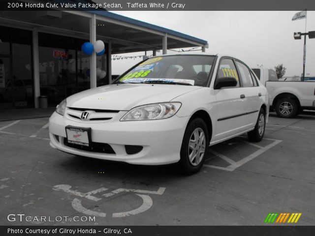 2004 Honda Civic Value Package Sedan in Taffeta White