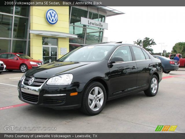 2008 Volkswagen Jetta SE Sedan in Black