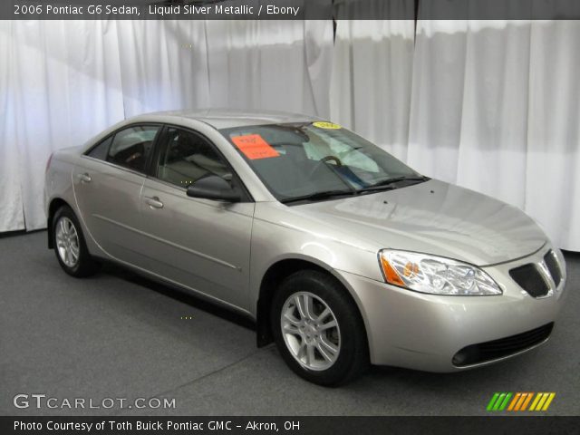 2006 Pontiac G6 Sedan in Liquid Silver Metallic