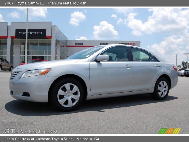 2007 Toyota Camry LE in Titanium Metallic