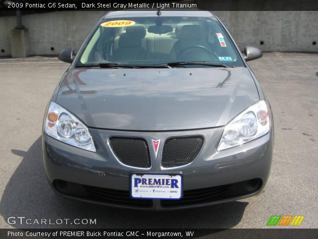 2009 Pontiac G6 Sedan in Dark Steel Gray Metallic