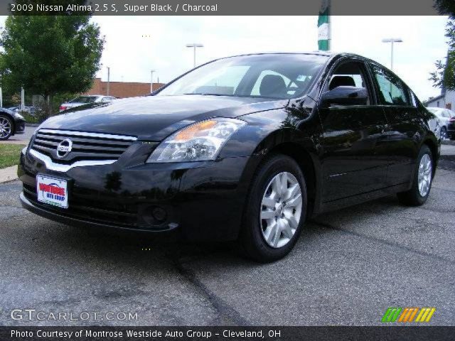 2009 Nissan Altima 2.5 S in Super Black