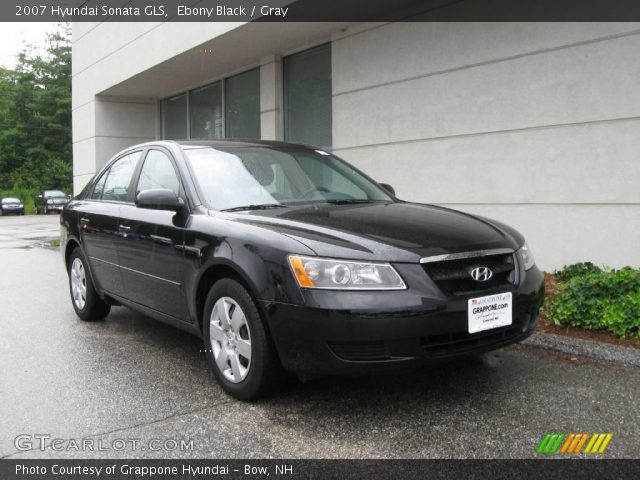 2007 Hyundai Sonata GLS in Ebony Black