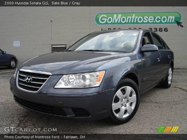 2009 Hyundai Sonata GLS in Slate Blue