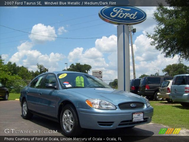 2007 Ford Taurus SE in Windveil Blue Metallic