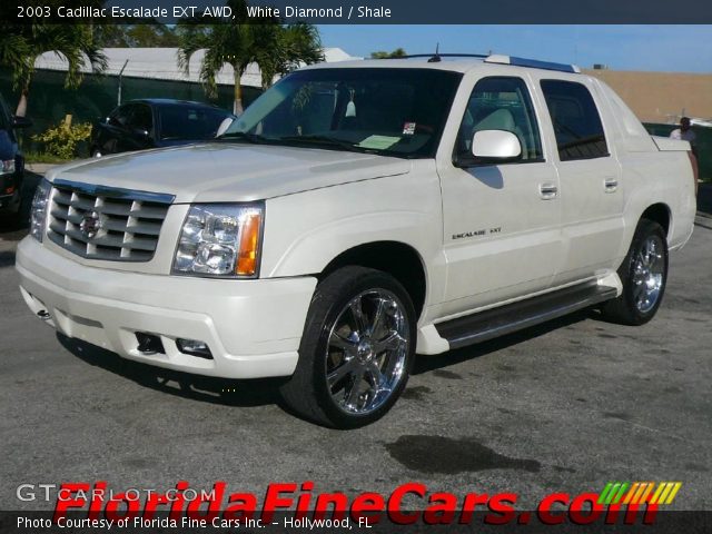 2003 Cadillac Escalade EXT AWD in White Diamond