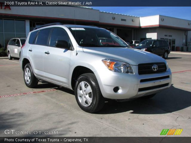 2008 Toyota RAV4 I4 in Classic Silver Metallic
