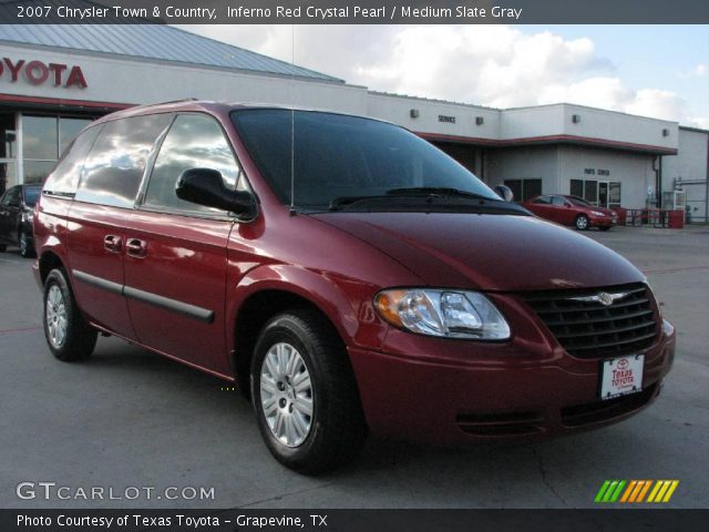 2007 Chrysler Town & Country  in Inferno Red Crystal Pearl