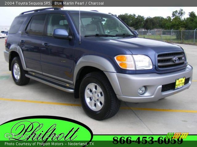 2004 Toyota Sequoia SR5 in Blue Marlin Pearl