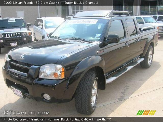 2002 Nissan Frontier SC Crew Cab 4x4 in Super Black