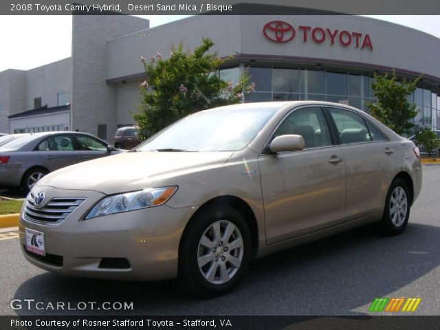 2008 Toyota Camry Hybrid in Desert Sand Mica
