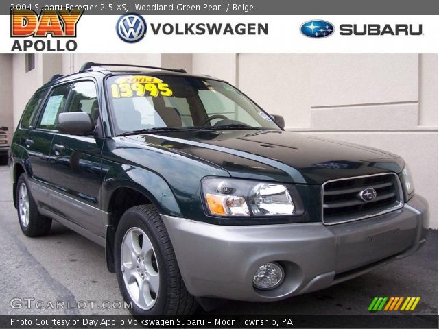 2004 Subaru Forester 2.5 XS in Woodland Green Pearl