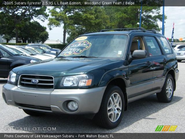 2005 Subaru Forester 2.5 XS L.L.Bean Edition in Woodland Green Pearl