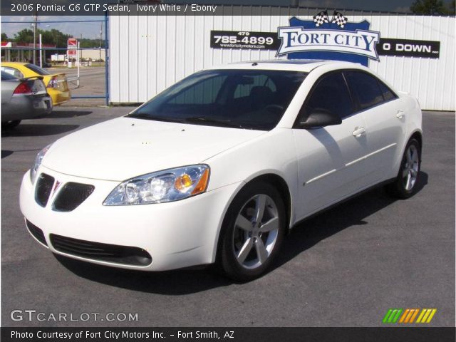 2006 Pontiac G6 GTP Sedan in Ivory White