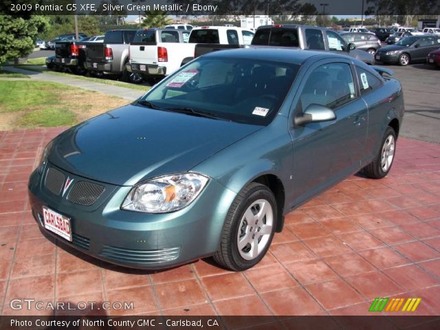 2009 Pontiac G5 XFE in Silver Green Metallic