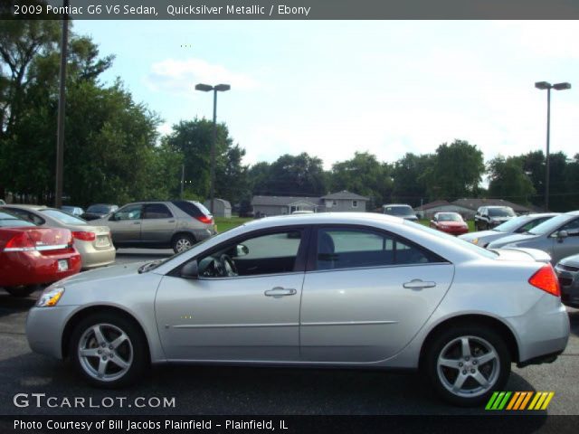 2009 Pontiac G6 V6 Sedan in Quicksilver Metallic