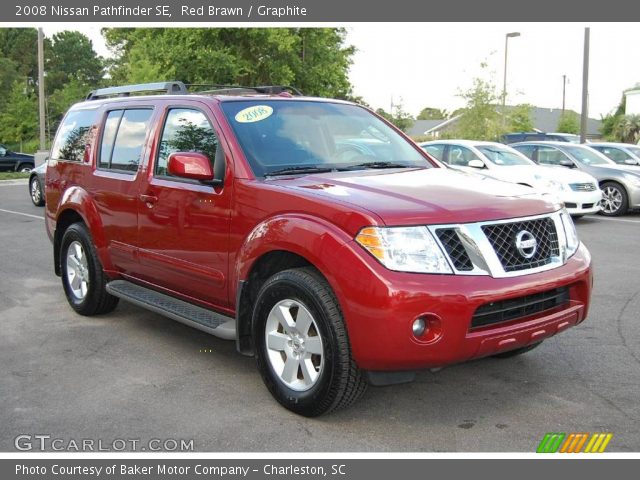 2008 Nissan Pathfinder SE in Red Brawn