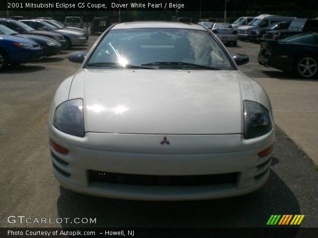 2001 Mitsubishi Eclipse GS Coupe in Dover White Pearl