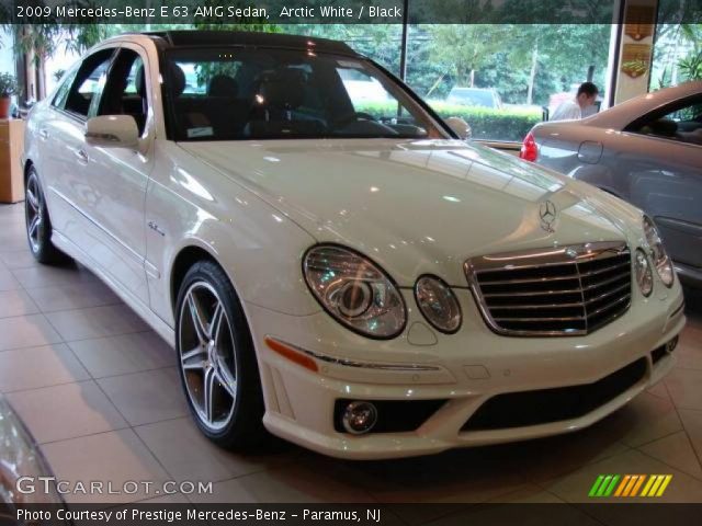 2009 Mercedes-Benz E 63 AMG Sedan in Arctic White