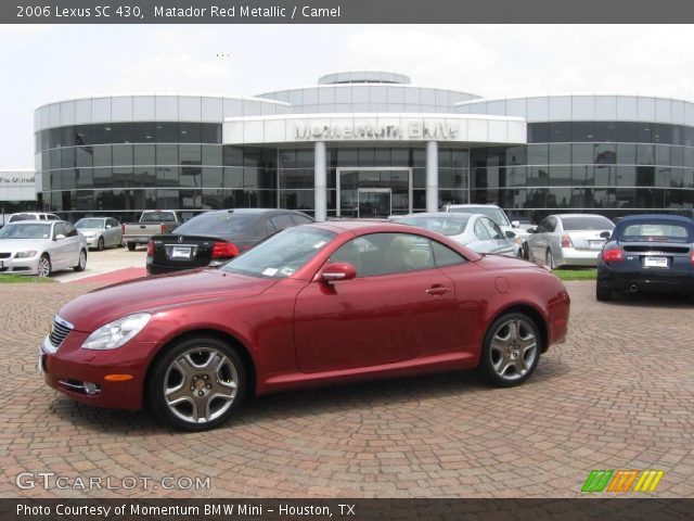 2006 Lexus SC 430 in Matador Red Metallic