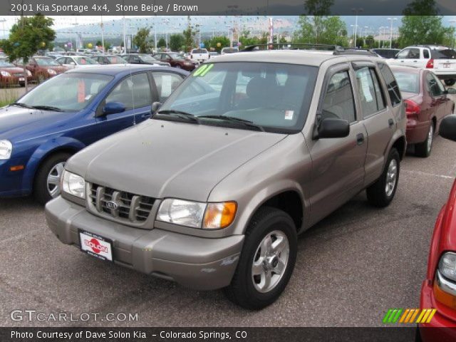 2001 Kia Sportage 4x4 in Stone Beige