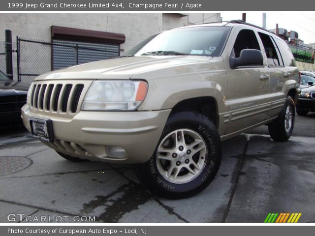 1999 Jeep Grand Cherokee Limited 4x4 in Champagne Pearl