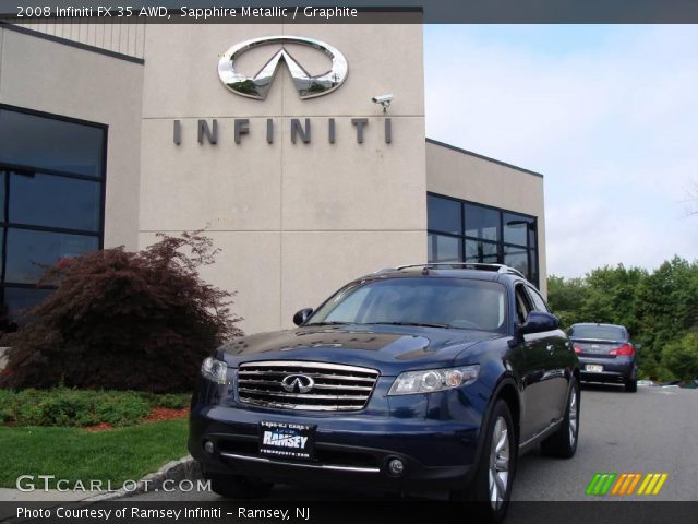 2008 Infiniti FX 35 AWD in Sapphire Metallic