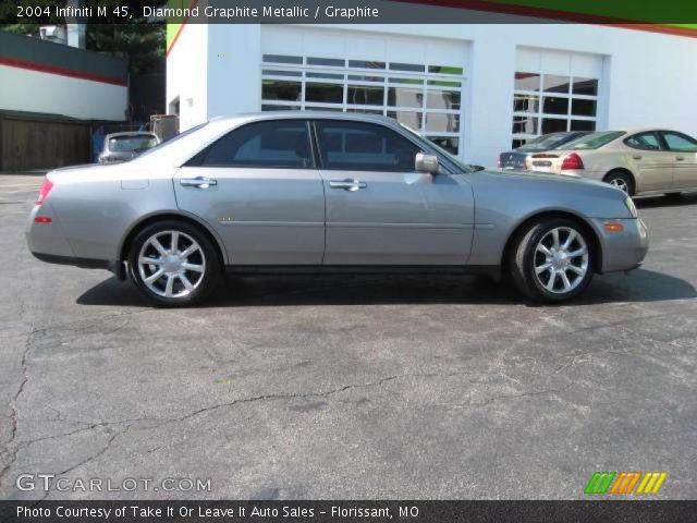 2004 Infiniti M 45 in Diamond Graphite Metallic