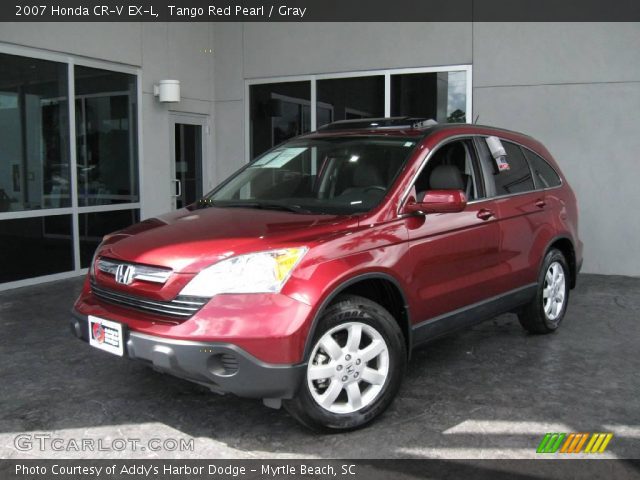 2007 Honda CR-V EX-L in Tango Red Pearl