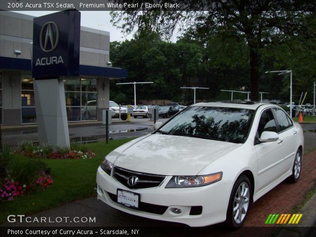 2006 Acura TSX Sedan in Premium White Pearl