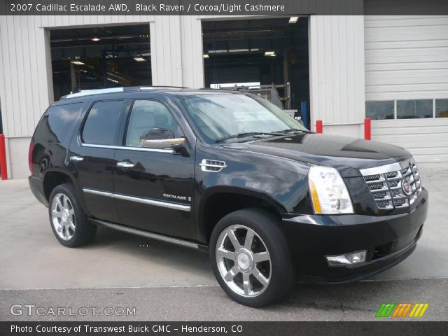 2007 Cadillac Escalade AWD in Black Raven