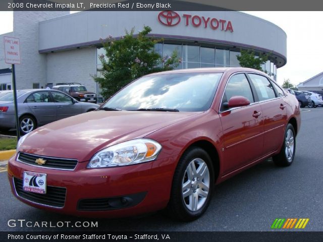 2008 Chevrolet Impala LT in Precision Red