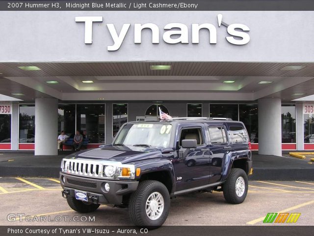 2007 Hummer H3  in Midnight Blue Metallic