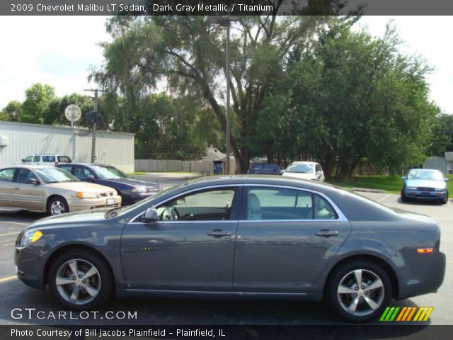 2009 Chevrolet Malibu LT Sedan in Dark Gray Metallic