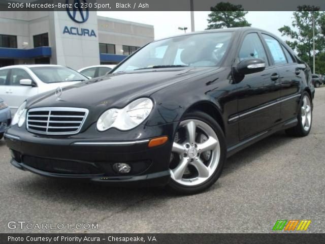 2006 Mercedes-Benz C 230 Sport in Black