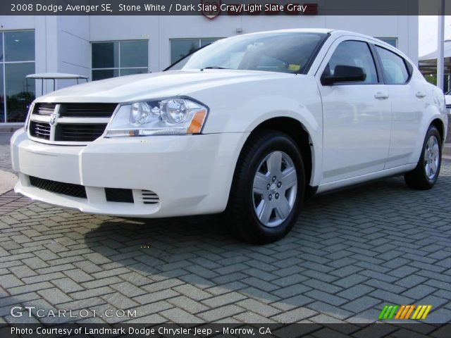 2008 Dodge Avenger SE in Stone White