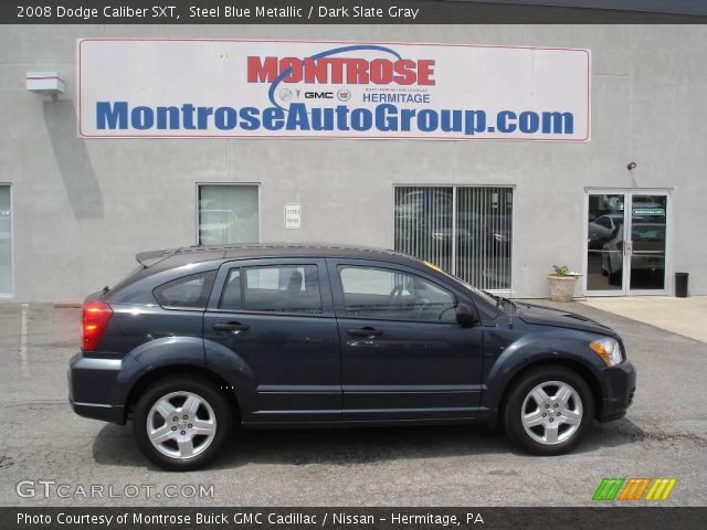 2008 Dodge Caliber SXT in Steel Blue Metallic