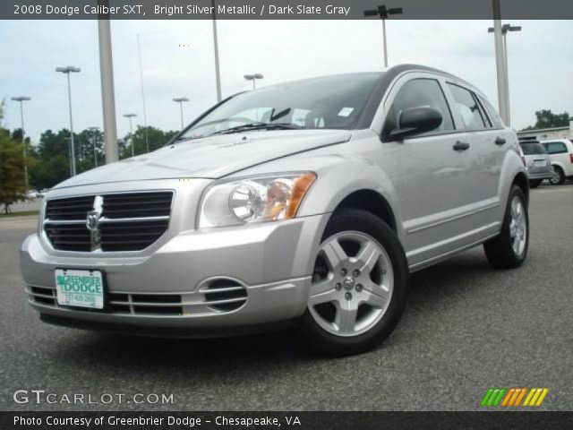 2008 Dodge Caliber SXT in Bright Silver Metallic