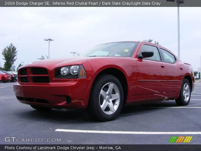 2009 Dodge Charger SE in Inferno Red Crystal Pearl