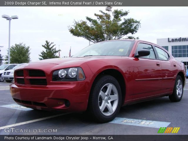 2009 Dodge Charger SE in Inferno Red Crystal Pearl