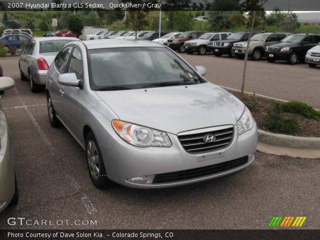 2007 Hyundai Elantra GLS Sedan in Quicksilver