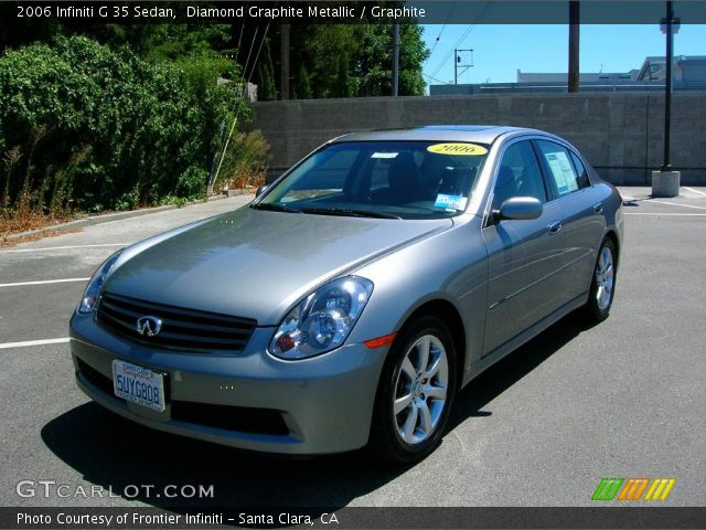 2006 Infiniti G 35 Sedan in Diamond Graphite Metallic
